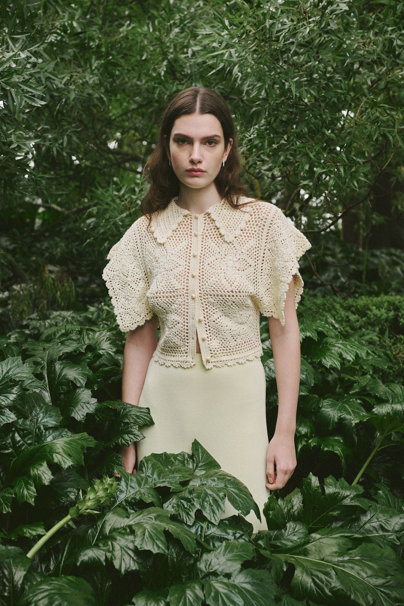 CLEO HAND CROCHET SHIRT