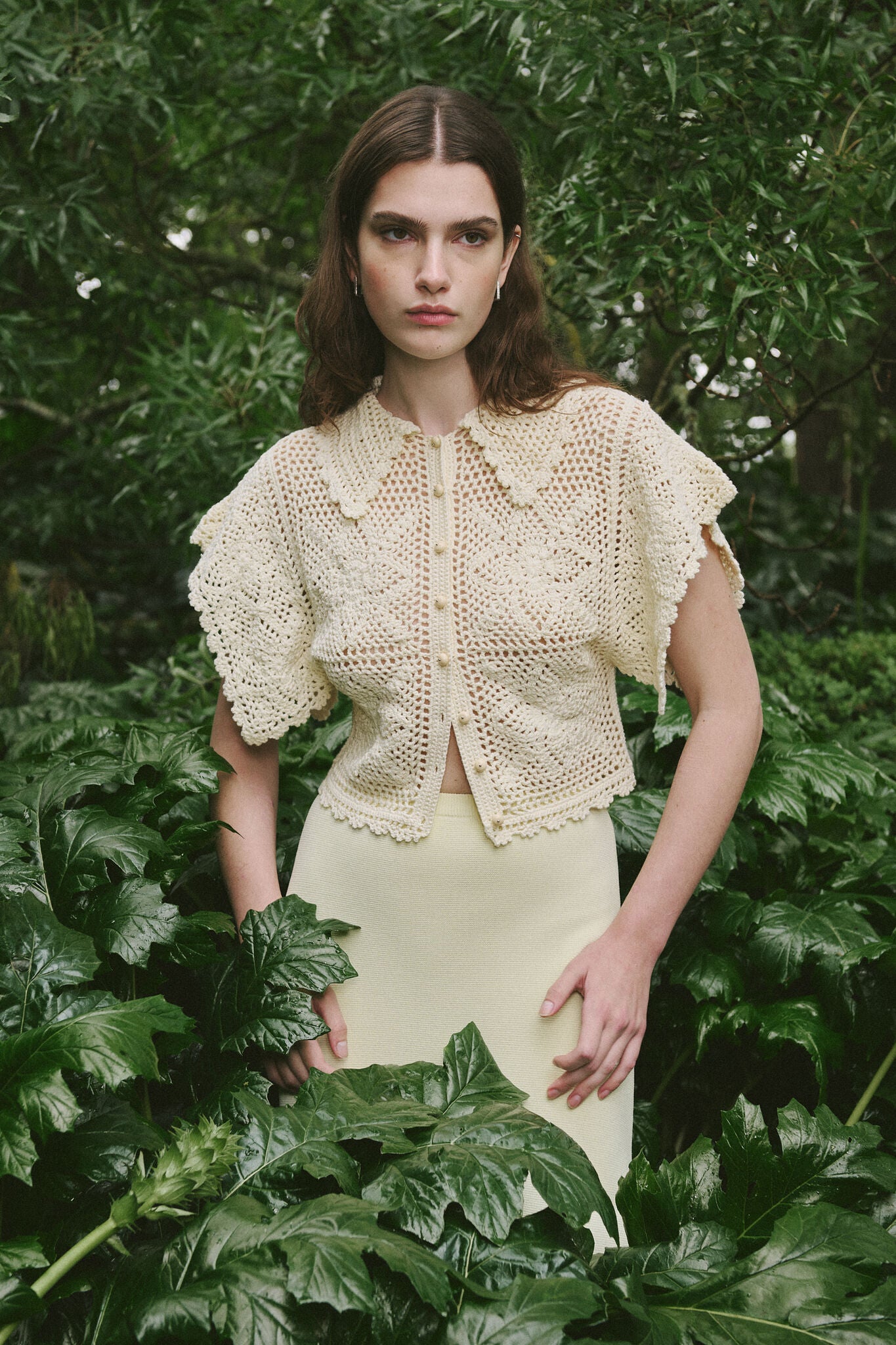 CLEO HAND CROCHET SHIRT