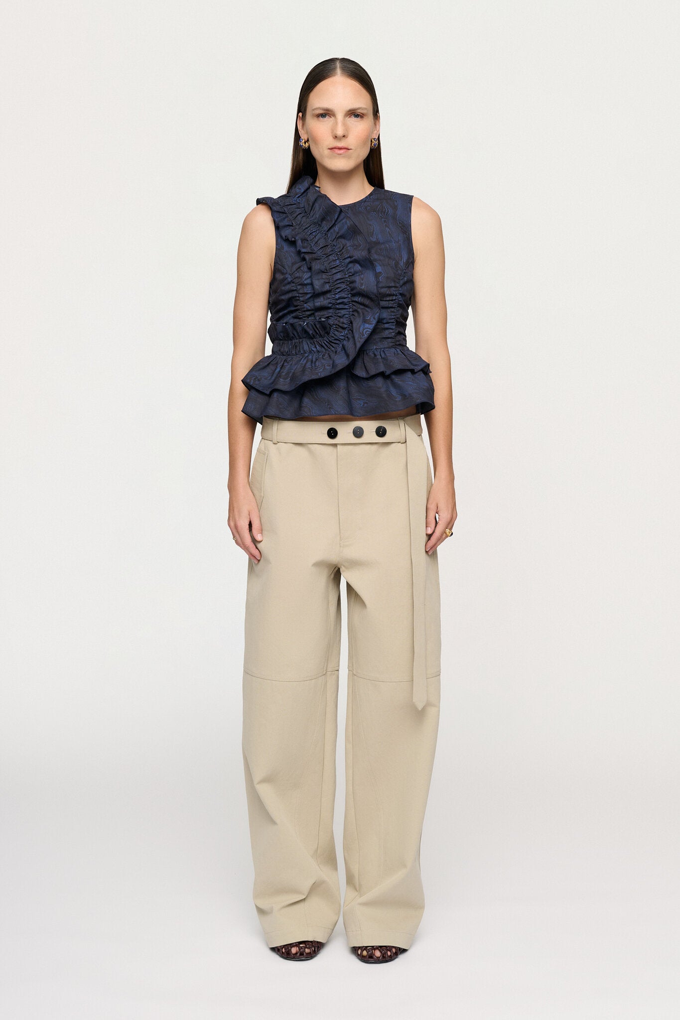 JULIETTE RUFFLE TOP