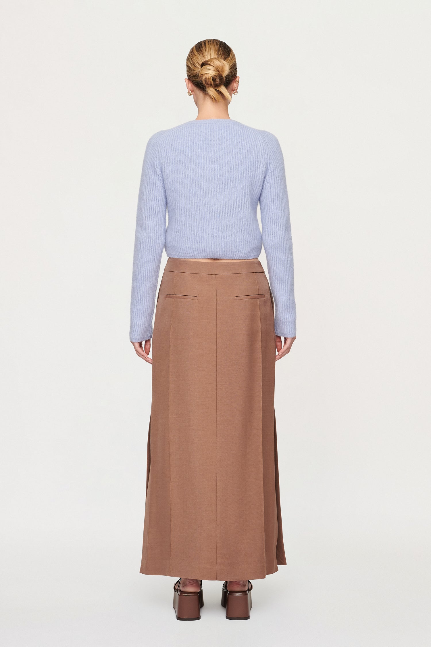 KINGSTON PINTUCK SKIRT