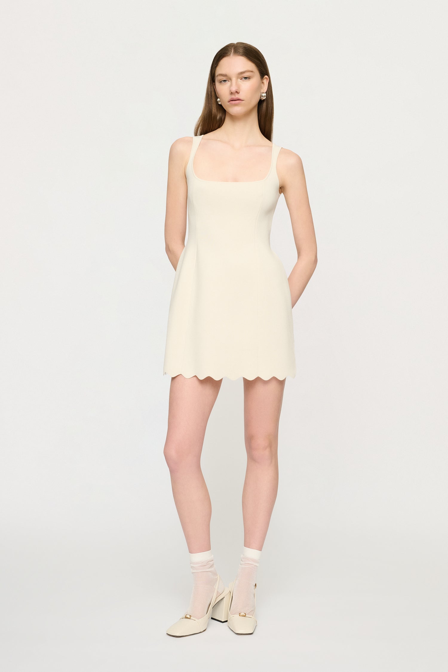 FIA CREPE MINI DRESS