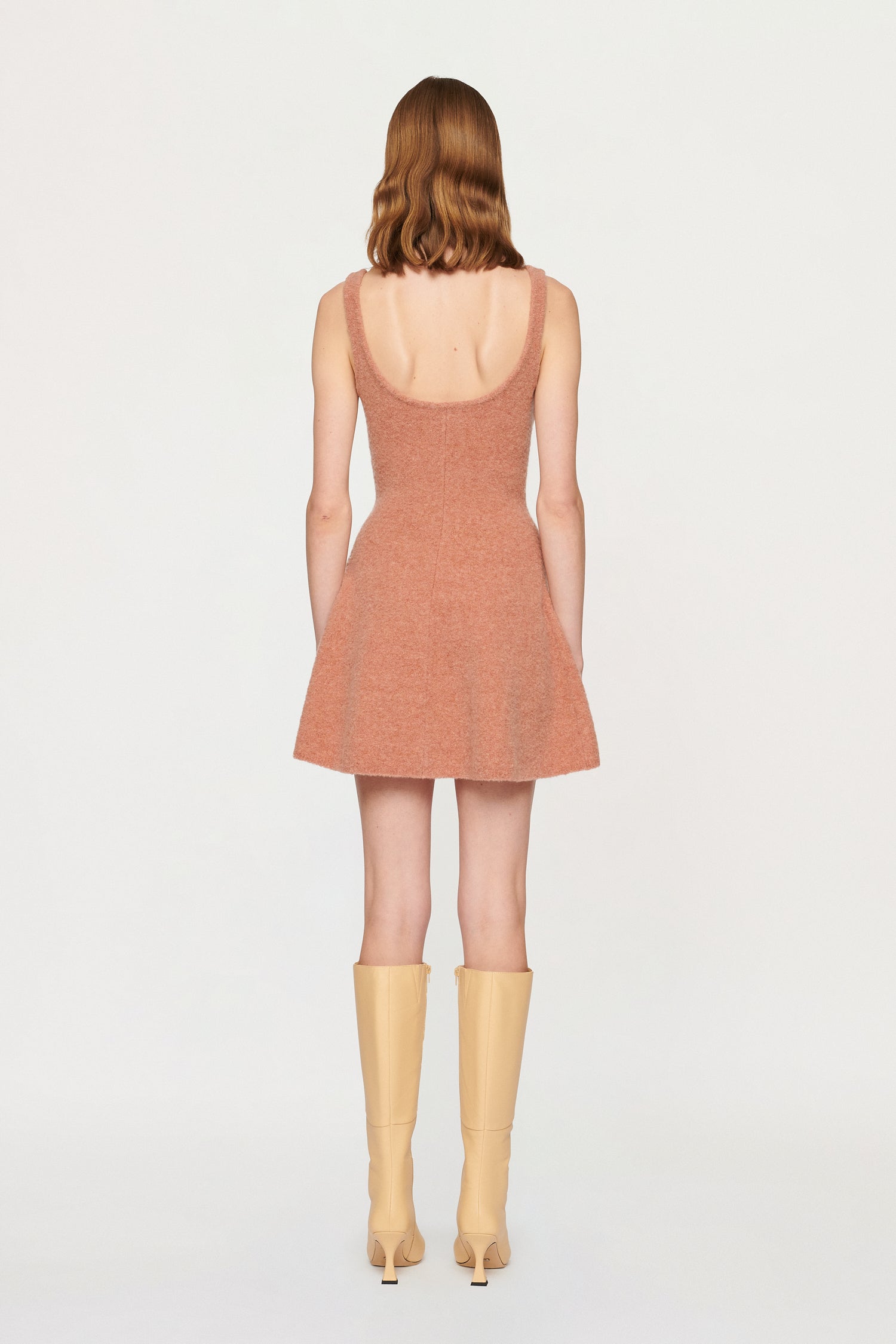 MAGGIE BOUCLE MINI DRESS