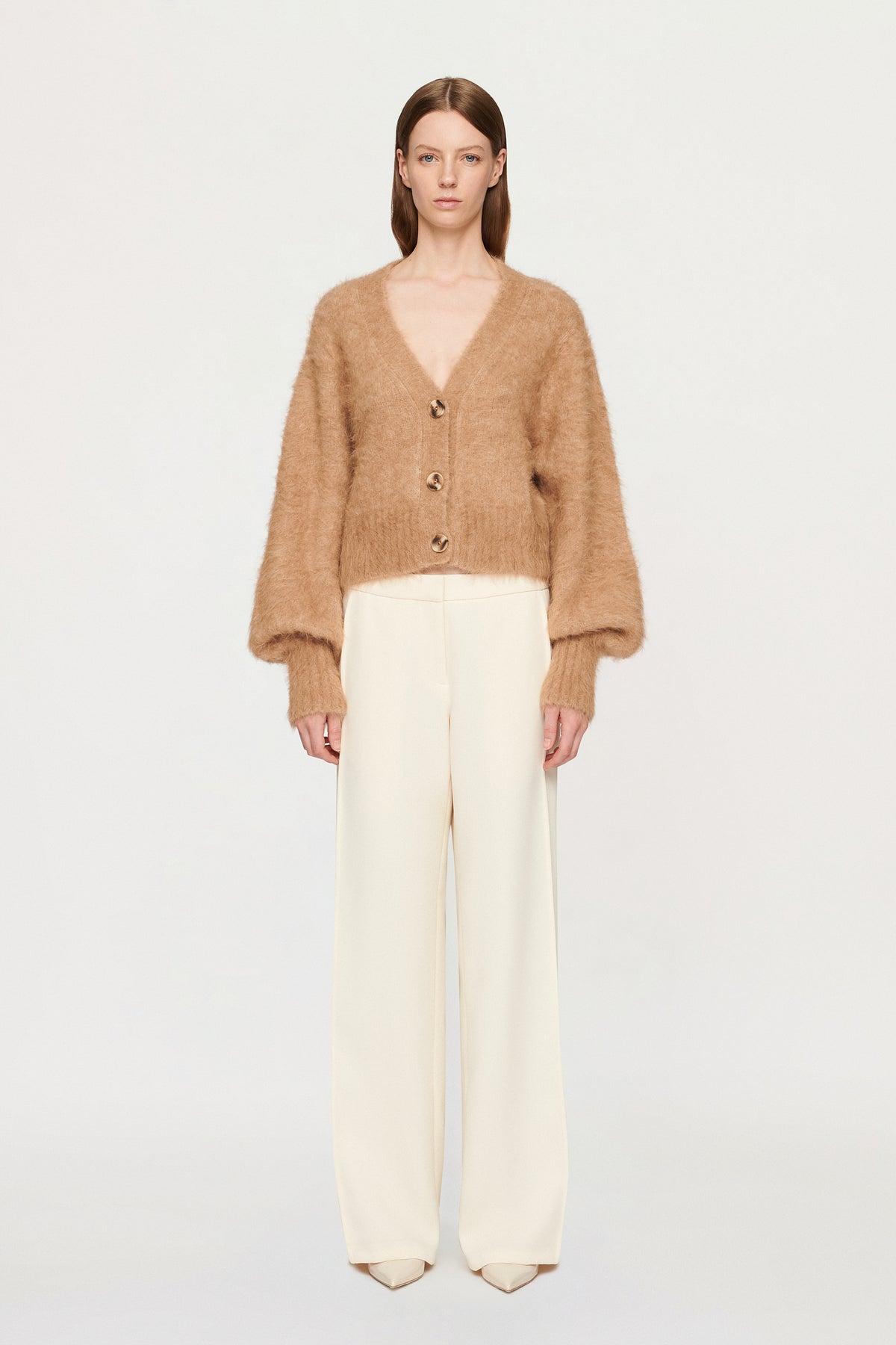 ABBY FLUFFY CARDIGAN