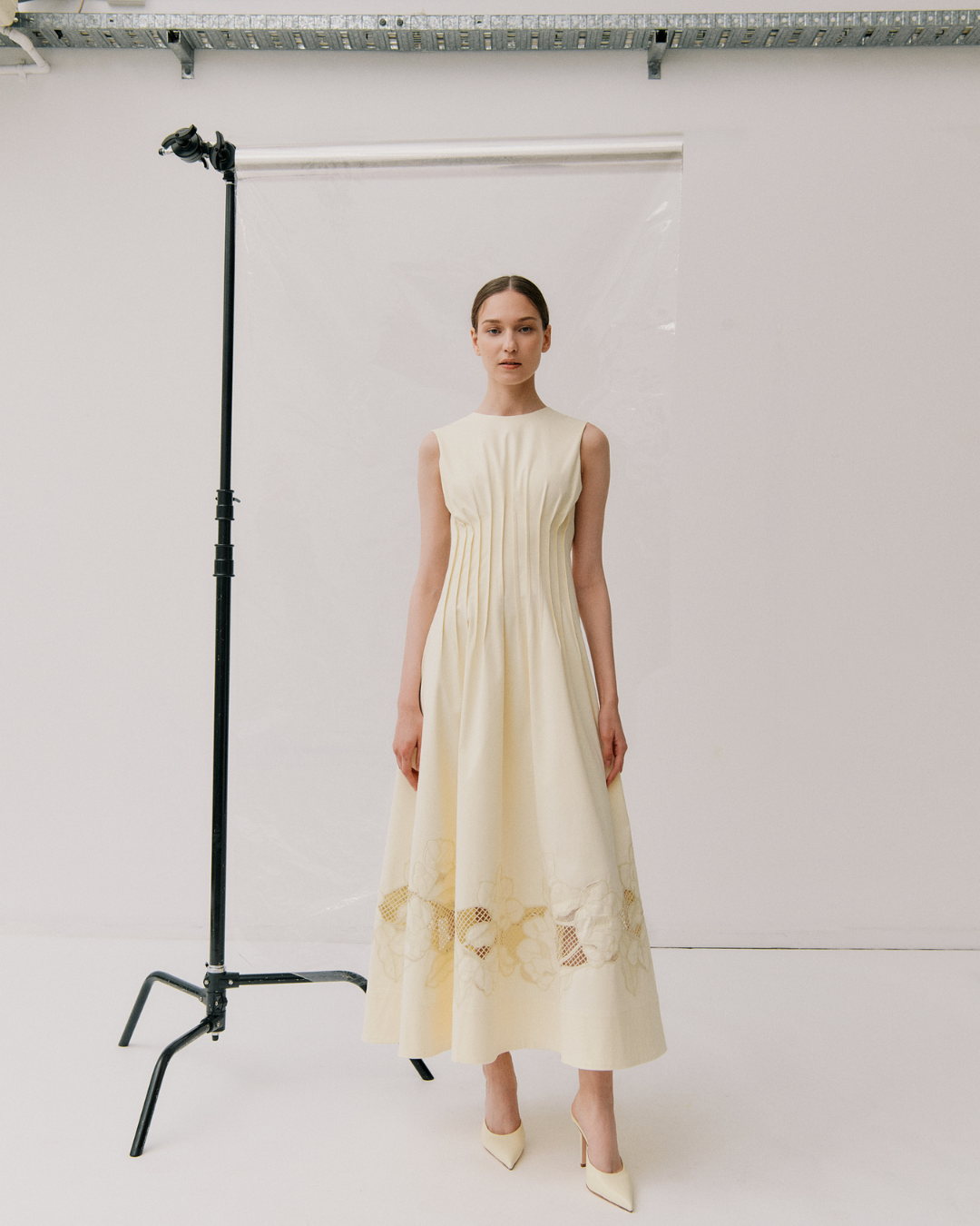 CLEA GALERIE ANIKA DRESS BUTTER