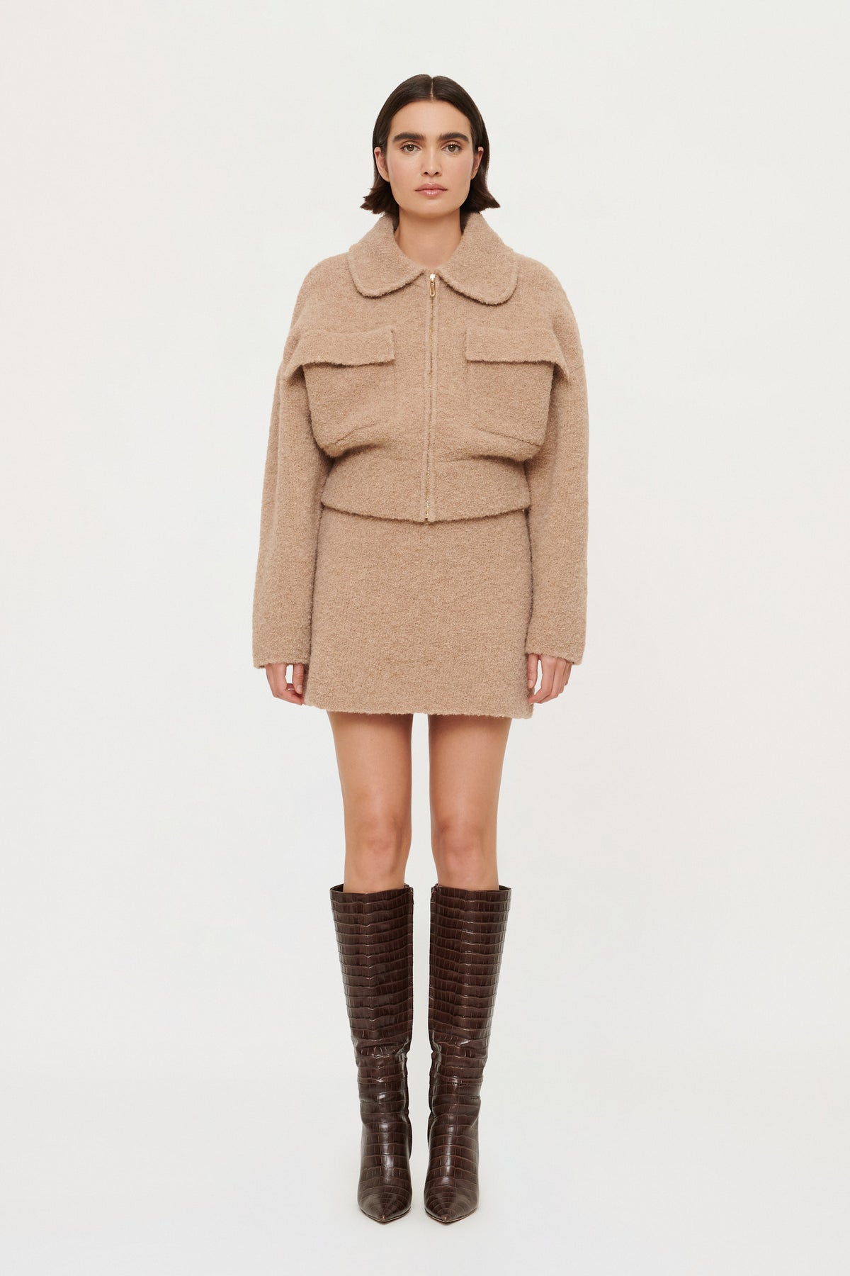 CHLOE BOUCLE SKIRT